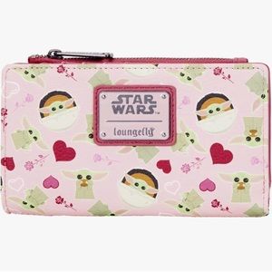 LoungeFly x Starwars Baby Yoda wallet. Gently used